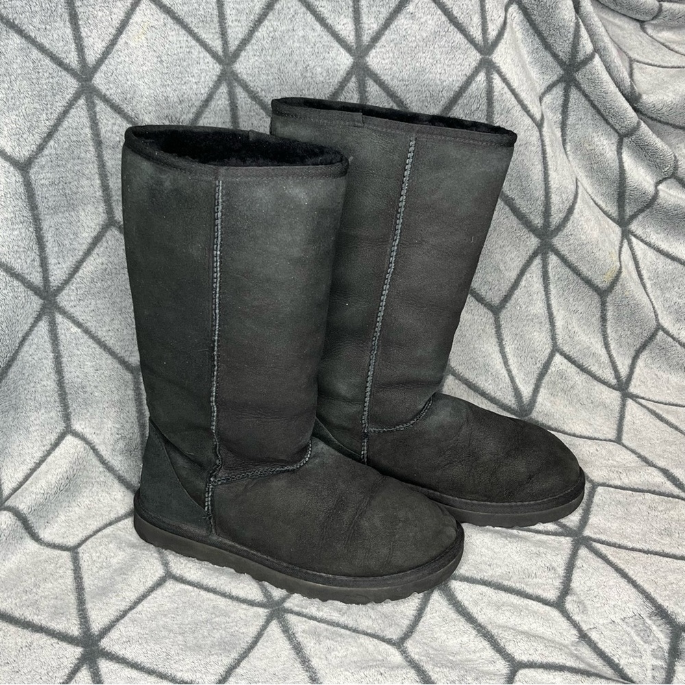 UGG Australia Black Classic Tall Boots C1
